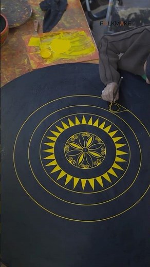 Yi Lacquerware Painting Process (Chinese Intangible Cultural Heritage) | Traditional Lacquer Art