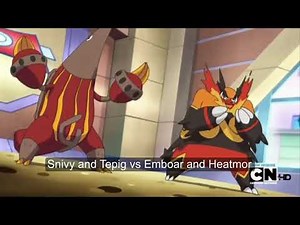 [Pokemon_AMV ]_-_Snivy_and_Tepig_vs_Emboar_and_Heatmor
