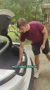 Taycan VS Tesla Model S - storage difference is massive!