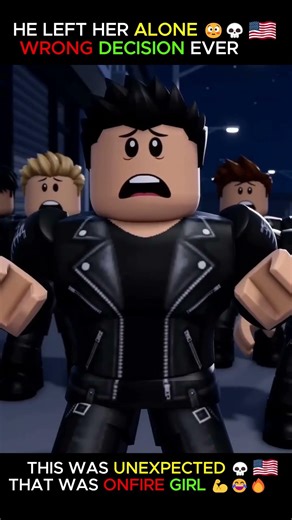 He Ran Away… But SHE Destroyed Them 😳💀 #Shorts #roblox #viral #usa #us #fighting