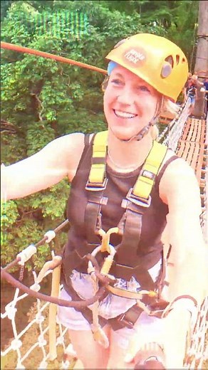 🌳JUNGLE FLIGHT ZIP LINE BEST LOCATION IN THAILAND🧗‍♀️