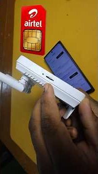 Airtel 5G SIM Wi-Fi Router – Speed Test
