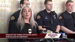 Three police officers shot, one killed, in Lebanon