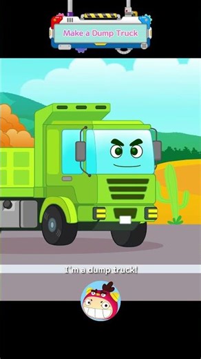 Make a Dump Truck 2 | Vehicle Assembly | REDMON #forkids #shorts