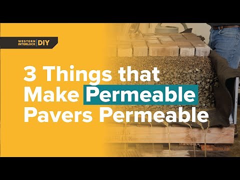 How Permeable Pavers Work