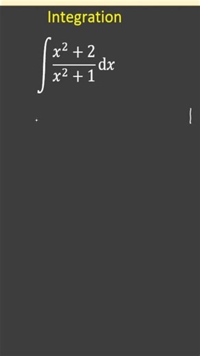 Integration Question | Class 12 Maths | CBSE Board | State Board | CUTE #shorts