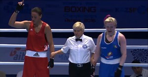 Vidéo. Championnat du monde de boxe féminine: la belle victoire de Khadija Mardi