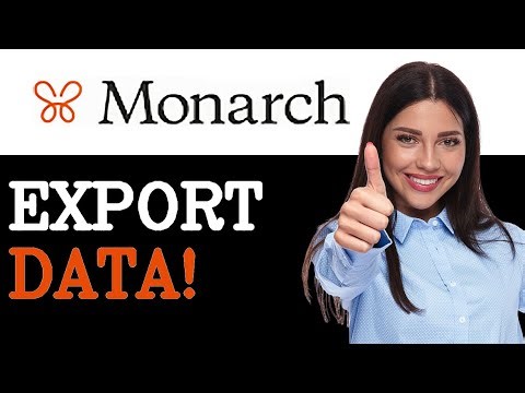 How To Export Monarch Money Data (2025)