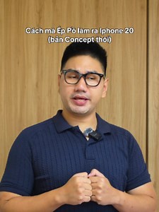 Cách mà Iphone 20 concept được tạo ra là đây? #LearnOnTiktok #thanhcongnghe #education #android #ios