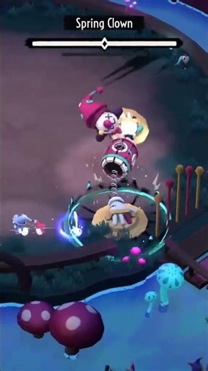 The Spring Clown is a hair-raising challenge #creepycute #indiedev #artist #game
