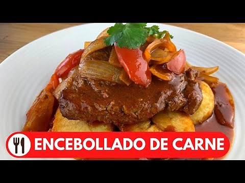 BISTEC ENCEBOLLADO (CARNE DE RES) | RECETA FACIL | EN 2 MINUTOS!