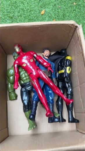Marvel DC Superhero Toy In The Box ASMR Review