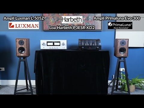 Experiencing the Harbeth P3ESR ​​XD2 speakers paired with the Primaluna Evo 300 amplifier and Lux...
