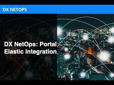 DX NetOps: Configure Elastic Integration