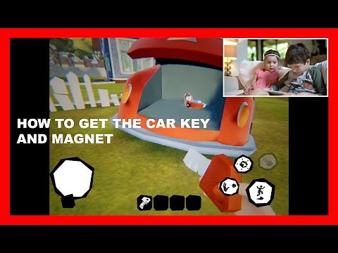 Hello Neighbor ACT 1 how to get the car key and magnet