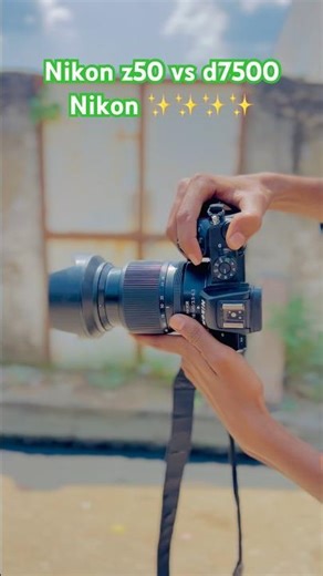 Nikon z50 vs d7500 results #viralvideo #support #photography #love #yutubeshorts #shorts #yummy #kgn