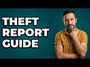 What Is the Process to File a Police Report for Theft?