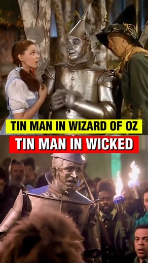 She Said What?! on Instagram: "tin man from wicked vs wizard of oz . . . . . . . #reels #reelsinstagram #arianagrande #wicked #wickedmovie #wickedmusical #arianator #ariana #arianagrandeedit #arianators #wickedforgood"