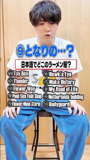 [Ramen Quiz] We asked a question about whether ramen shops can be translated from English to Japa...