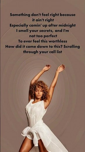 Beyoncé — Hold Up (Lyrics)