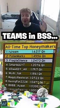 The Truth About Bee Swarm's Top 1 Player... TEAMS IN BSS! (Bee Swarm Simulator)