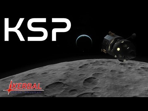KSP carrière #9 - On a marché sur la Mune ! Retour vers Kerbin (et un peu de ScanSat sur la fin)