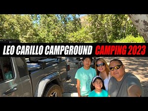 Leo Carrillo SP Campground Beach Camping Malibu 2023