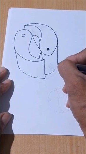 "Easy drawing floating logo".#pencilart #drawing #3dart