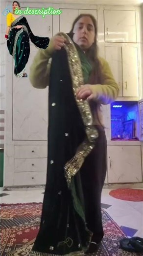 Green 💚 Velvet Saree #meesho #velvet #velvetsaree #greensaree #meeshofinds #fashion #sareefashion