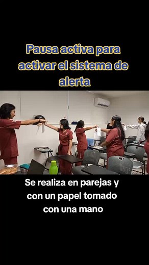 Pausa activa para despertar en clases: dinámicas y recomendaciones