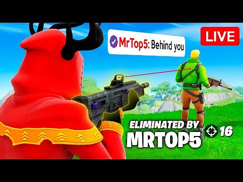 I STREAM SNIPED My Stream Sniper! - Fortnite