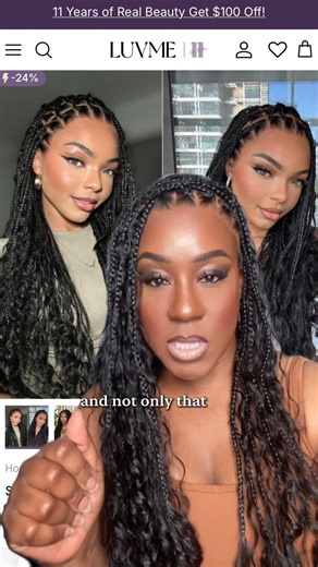 900K views · 9.9K reactions | The most realistic braids ever  This...