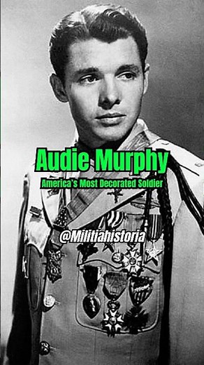 Audie Murphy: America's Most Decorated WWII Hero #history