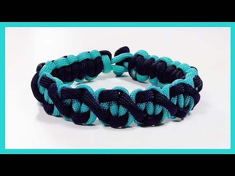Paracord Bracelet: "Paralix" Bracelet Design Without Buckle