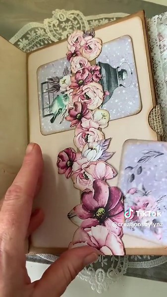 Beautiful Mintay Papers Journal Creation