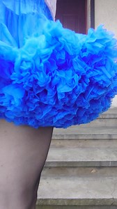Blue high heels petticoat T-Lady | Sissymaid Pl