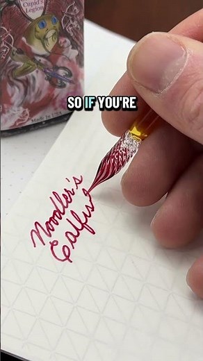 💘 Swatching Noodler’s Catfish Cupid’s Legion fountain pen ink