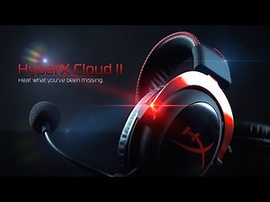 Casque-micro USB pour le jeu, avec des performances audio de haut niveau | HyperX Cloud II
