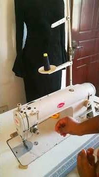 How to #thread an industrial sewing machine #sewing