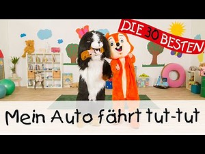 🇩🇪 Mein Auto fährt tut-tut - Singen, Tanzen und Bewegen || Kinderlieder 🚗