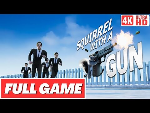 SQUIRREL WITH A GUN Gameplay Walkthrough FULL GAME - No Commentary
