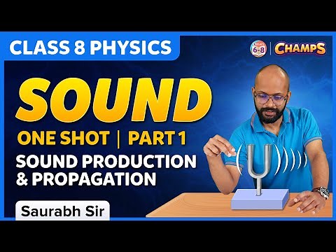 Sound Explained - Part 1 | Sound Production and Propagation | Class 8 - Science | BYJU'S