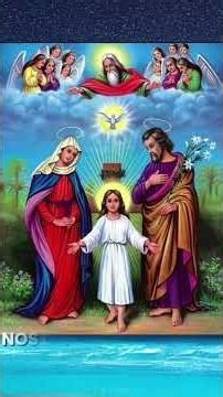 Oração Poderosa da Sagrada Família 🙏✨ #nossasenhora #fe #oração #sagradafamilia