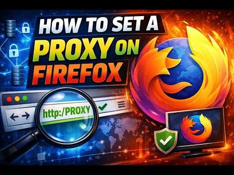 How To Set A Proxy On FireFox