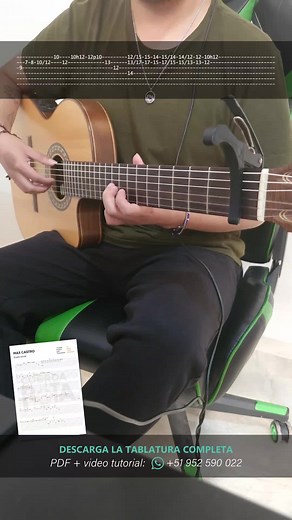Max Castro - Duele amar: Tutorial de guitarra