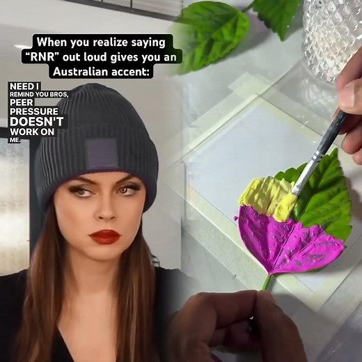 When you realize saying “RNR” sounds like “oh no” with an Australian accent. #relatable #millennial