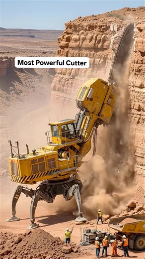 4.9K views | World's most powerful cutting machine #excavator #heavymachine | MM Production | Facebook
