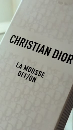 Diorbeauty La Mousse OFF/ON Foaming Cleanser Unboxing