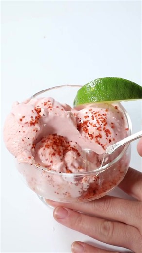 Watermelon Taffy Ice Cream Recipe with Tajin