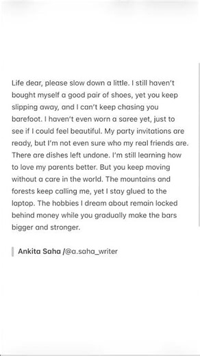 Life dear, please down Poem | Feeling Left Behind by Time & Dreams #poetry #life